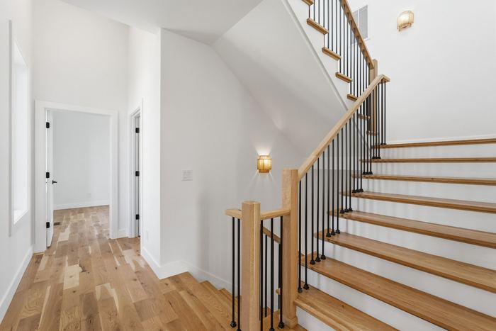 Stairwell and hallway
